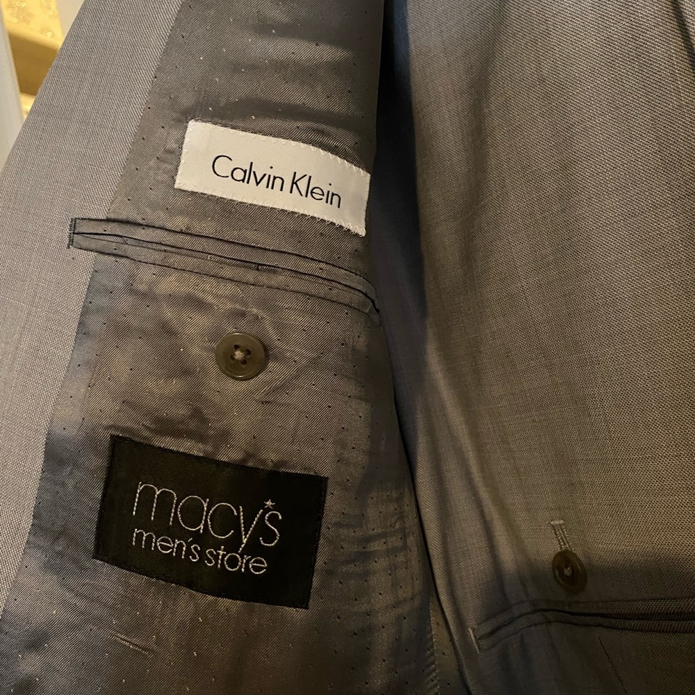 Mens Calvin Klein suit